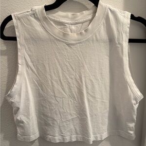 lululemon athletica White Crop Top